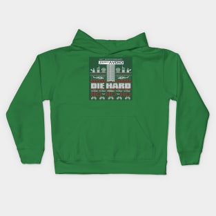 A Very Die Hard Christmas Jacket Audio Kids Hoodie